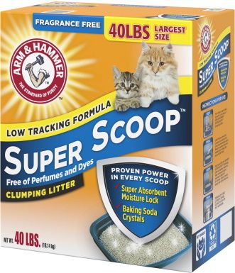 Arm & Hammer Litter Super Scoop Clumping Clay Cat Litter