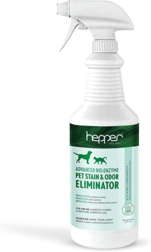 Hepper Advanced Bio-Enzyme Pet Stain Odor Eliminator Spray