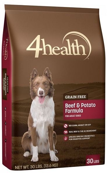 4health Grain-Free Beef & Potato Dog Food