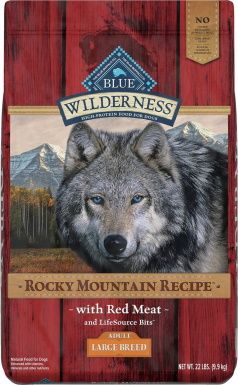 Blue Buffalo Wilderness Rocky Mountain Recipe with Red Meat Large Breed Grain-Free Dry Dog Food